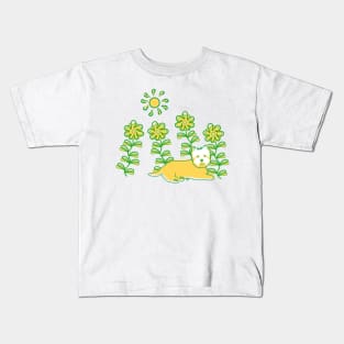 West Highland White Terrier in the Garden Kids T-Shirt